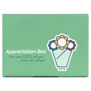 Wertsch&auml;tzungsbox - Wertsch&auml;tzung und Motivation im Team steigern mit 200 Kudos Karten DIN A7