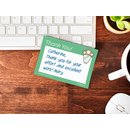 Teams Kudos Starter Set: Wertsch&auml;tzungs Box incl. 200 Kudos Karten + 200 Kudos Karten + 200 Kudos Haftnotizen