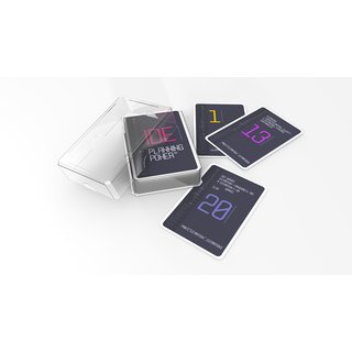 Planning Poker Karten f&uuml;r 4 Spieler - IDE version