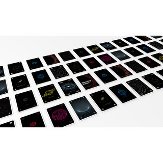 Planning Poker Karten f&uuml;r 4 Spieler - Planeten version