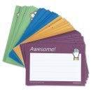 Awesome Karten -  Wertsch&auml;tzung und Motivation im Team steigern mit 200 Kudos Karten DIN A7